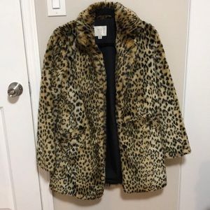 Leopard coat